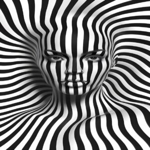 3D ILLUSION FACE ART BACKDROP